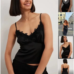 satin top - oanvänd top från nakd