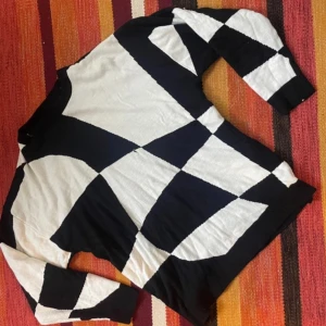 Checkered sweater  - Cute sweater that has been worn a few times but in good condition, has a little hole (see pic)💕  ✨size L ✨good condition  