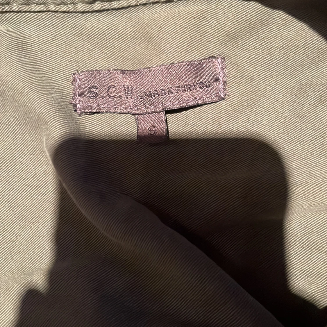 Grön overshirt - 90