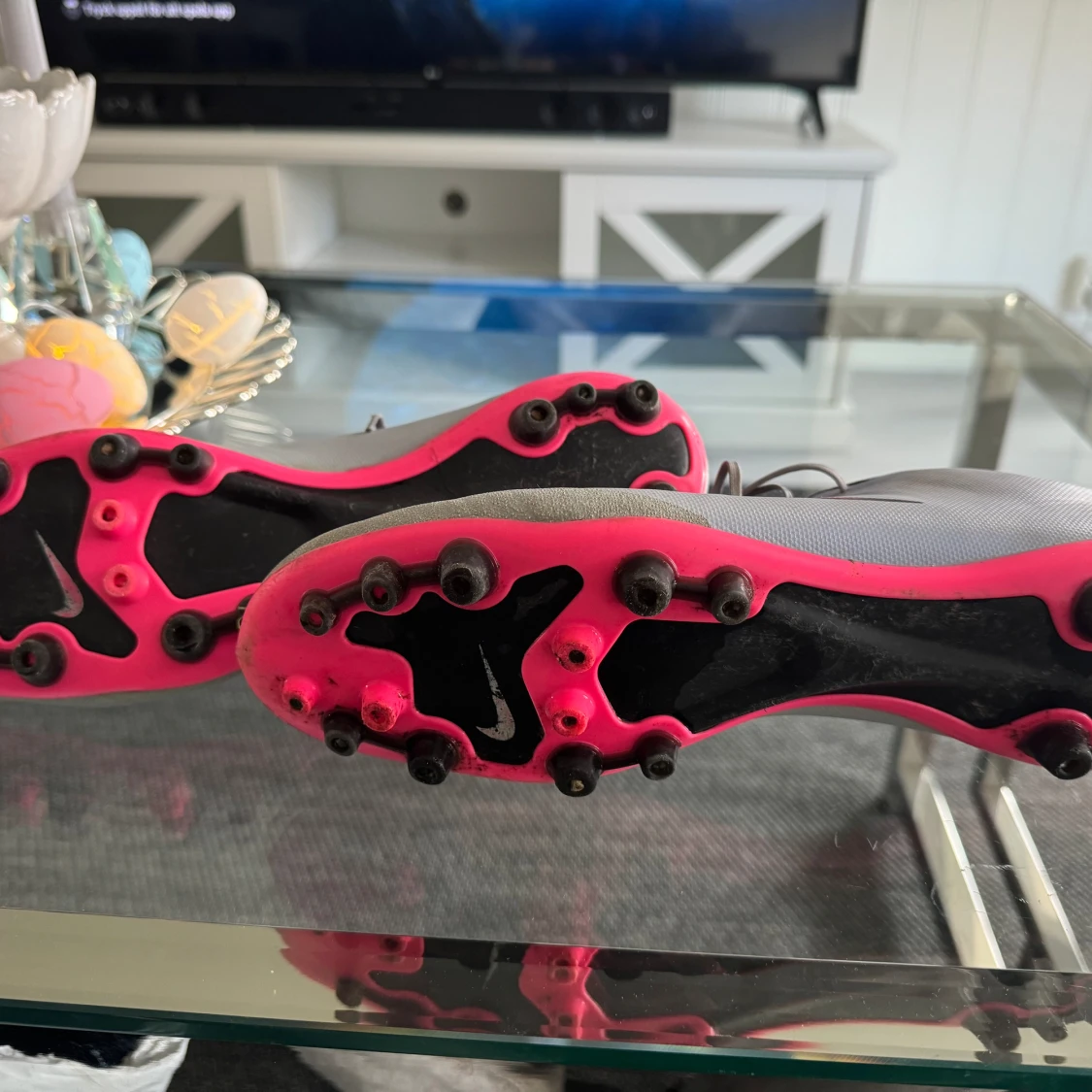 Nike - Mercurial Vapor X AG Grå/Rosa/Svart - 92