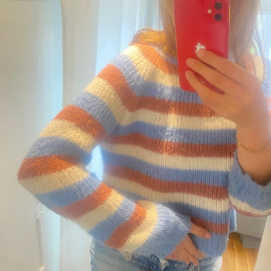 Stickad tröja  - 90