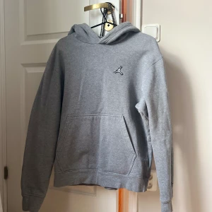 Grå jordan hoodie - Använd några gånger, som ny.  Väldigt skön och mysig.