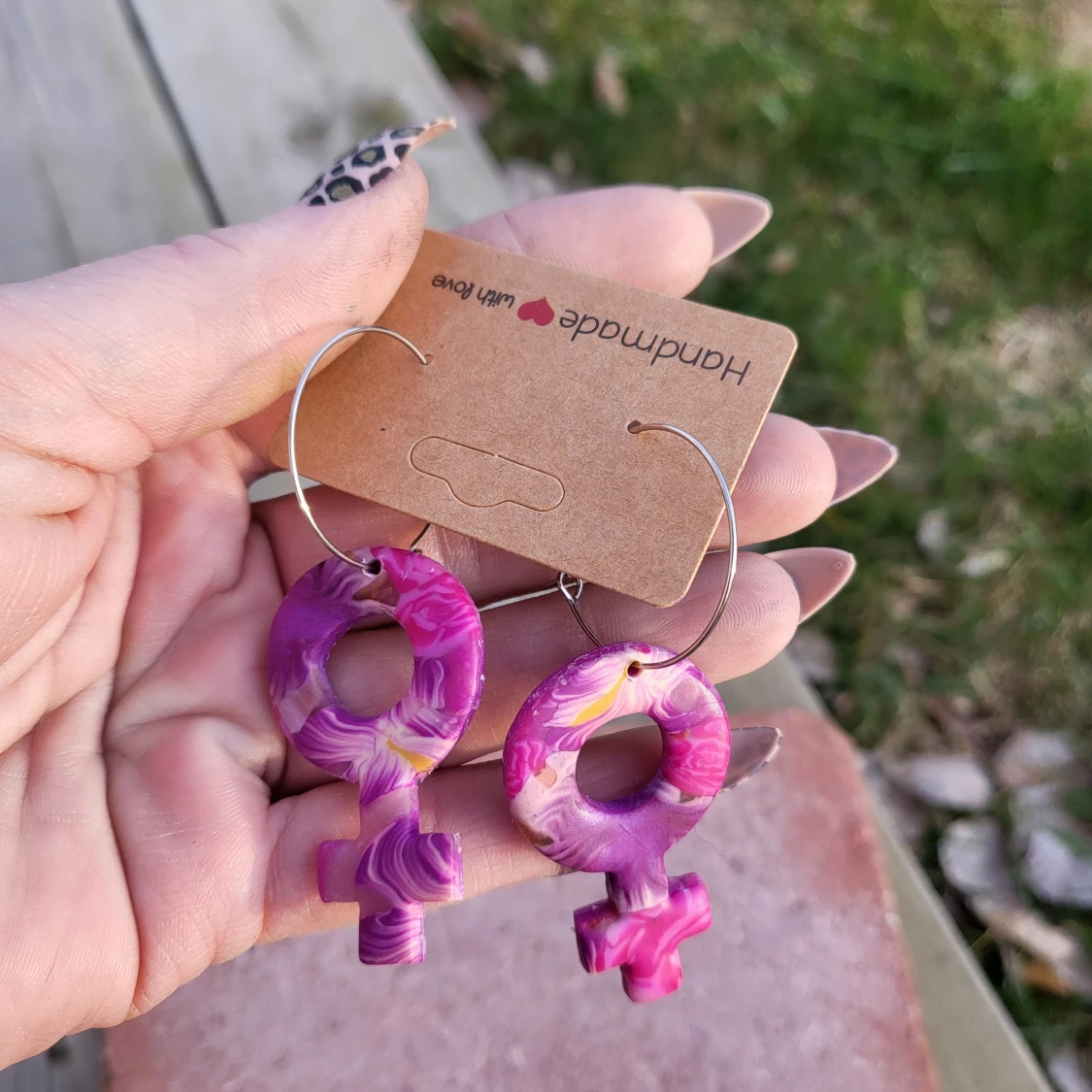 Venus Kvinna statement örhängen  - 93