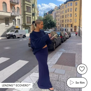 Lång kjol  - Så fin långkjol men kommer inte till användning!! Skriv för egna bilder☺️💖