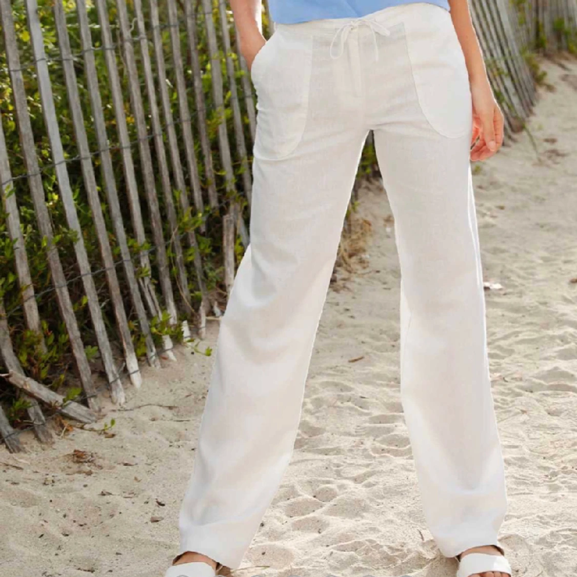 Lågmidjade linnebyxor!!! - 90