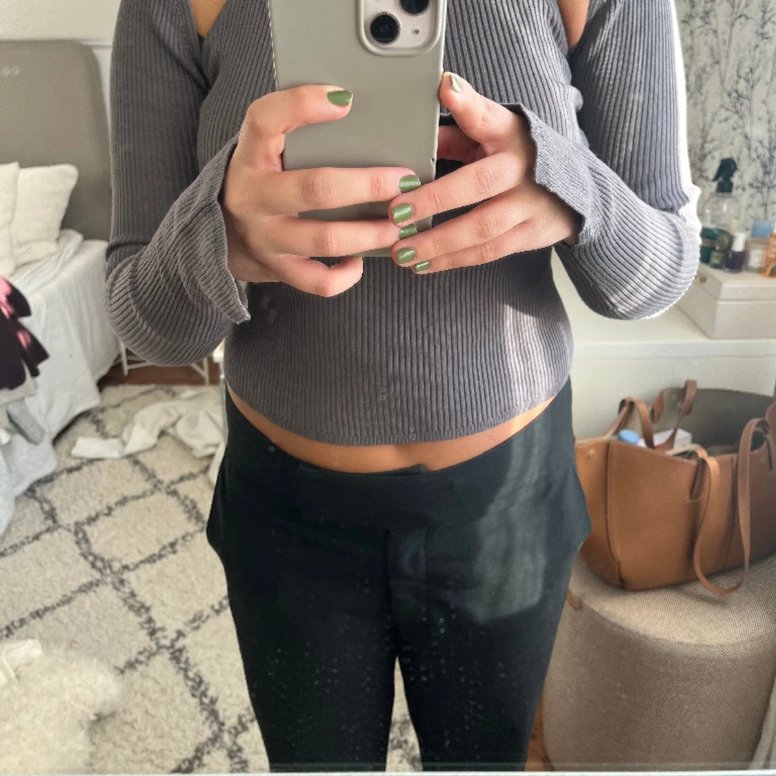 Topp med cutouts - 90