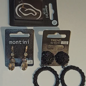 Nya örhängen - (Paket pris!)  Helt nya och orörda örhängen från Montini / Ur&Penn. De är perfekta för många olika tillfällen men även en vardag.  Dessa örhängen har tyvärr inte använts!  (Inte äkta guld eller silver!)  Totalt nypris: 277 kr  Använd gärna köp nu🌟