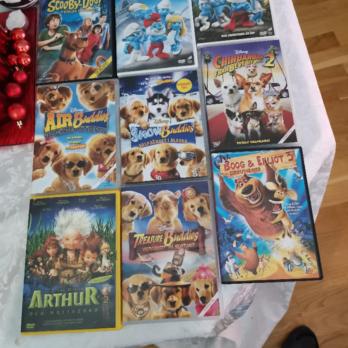 9 st dvd filmer blandat 20 kr st
