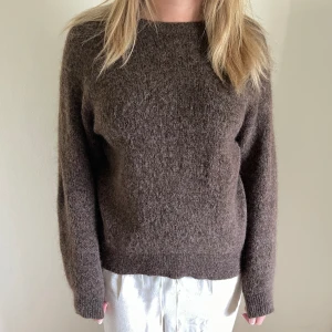 Stickad tröja💓 - Stickad brun ulltröja!💓💓