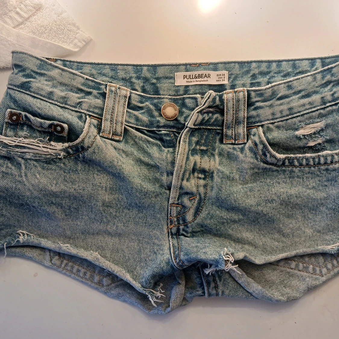 Lowwaist jeansshorts