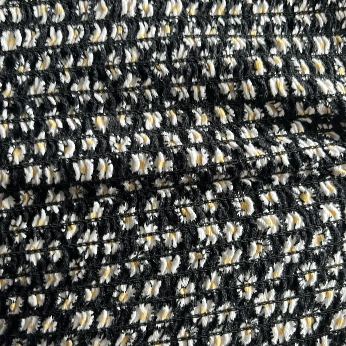 Stretchig blommig t-shorts - 91