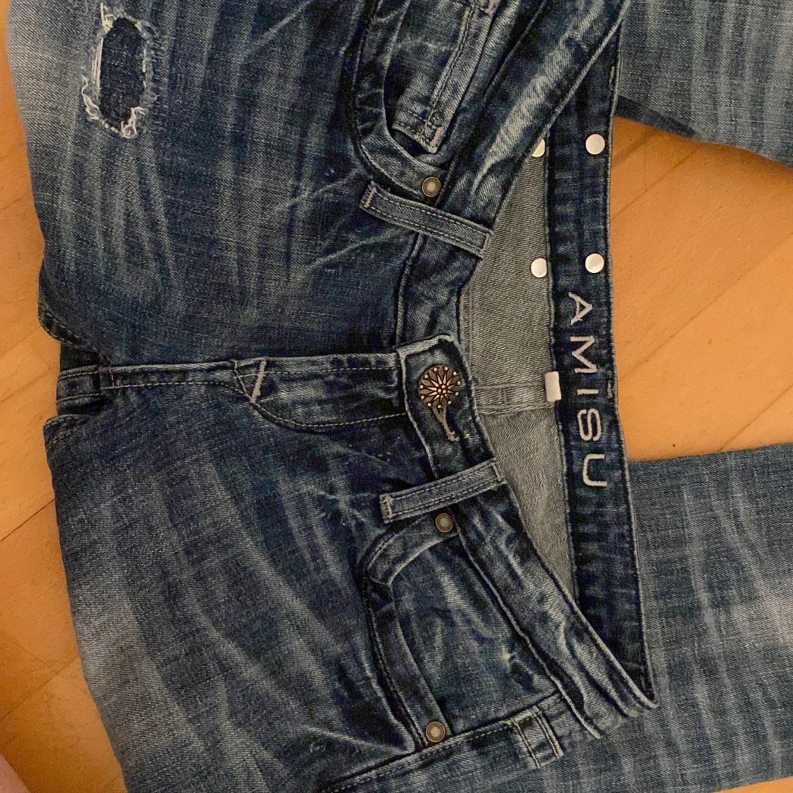 Lågmidjade jeans - 90