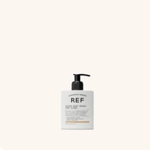 REF Colour Boost Masque Dark Blonde 200 ml - Köpt för 299. Mitt pris 150kr Använd 1 gång (2-4 pumpar) Passar inte min hårfärg och därav säljer jag!