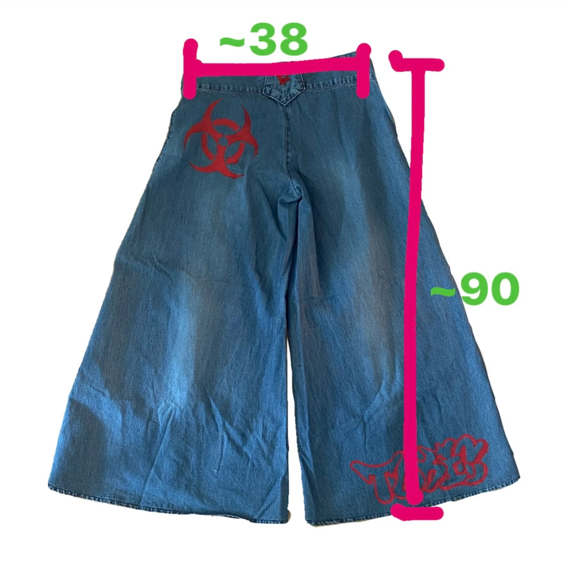 Custom wide jeans - 91