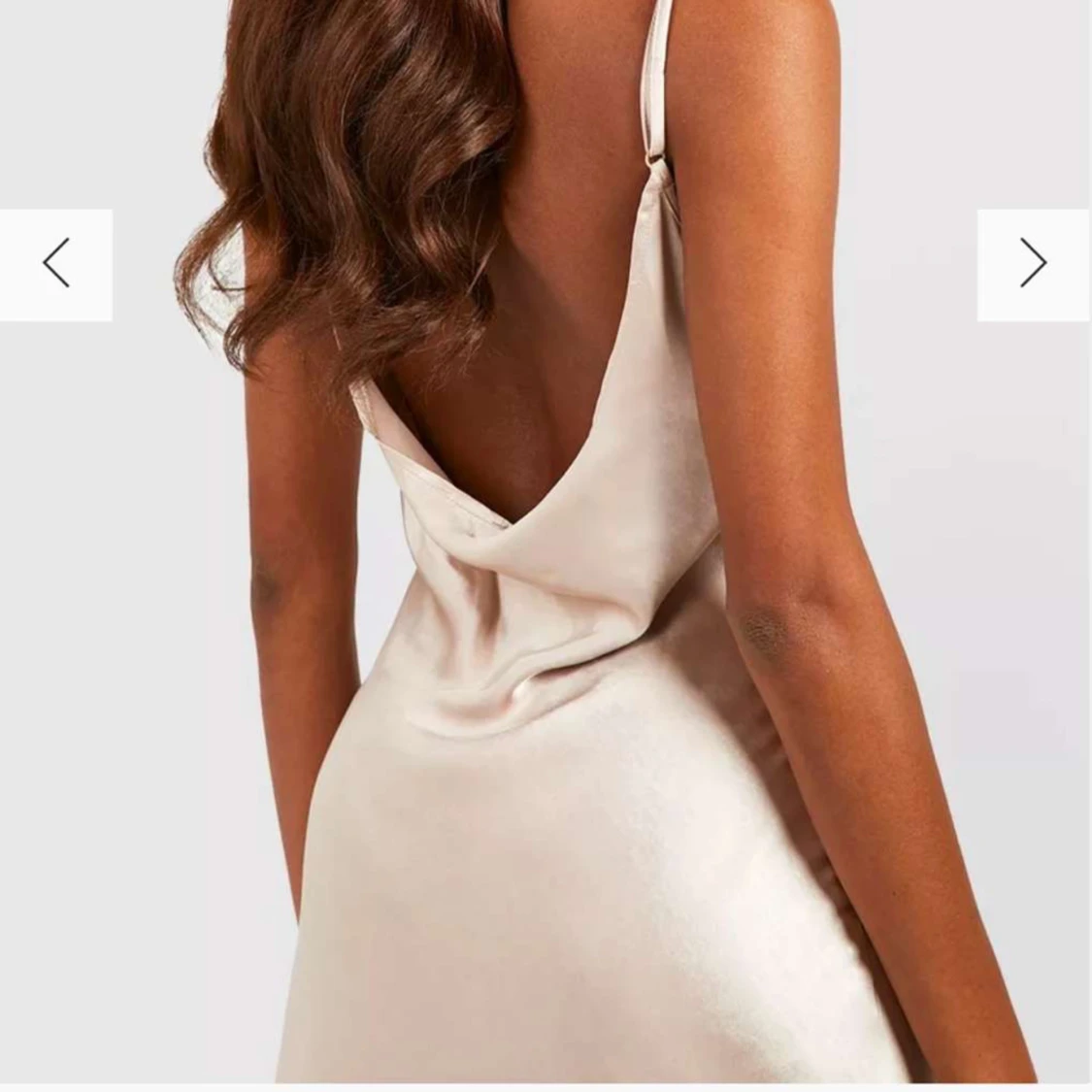 Satin klänning💕🤗 - 90