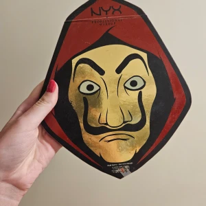 Nyx casa de papel palett ögonskugga - Testad några gånger men blir bara liggande, fina färger och bra pigmentering. Köpt 2022 tror jag. 