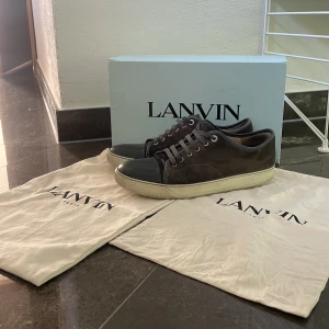 Lanvin - Lanvins i storlek 43 Skick 8/10. Toe capen är lite ” repig”  Inersulan är lite nedtrampad. Skorna är lite smutsiga  Box och dustbag medföljer 😊