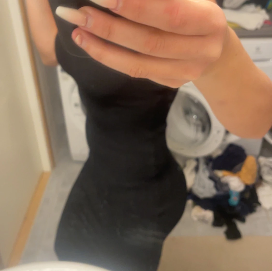 Svart tajt klänning🔥 - 90