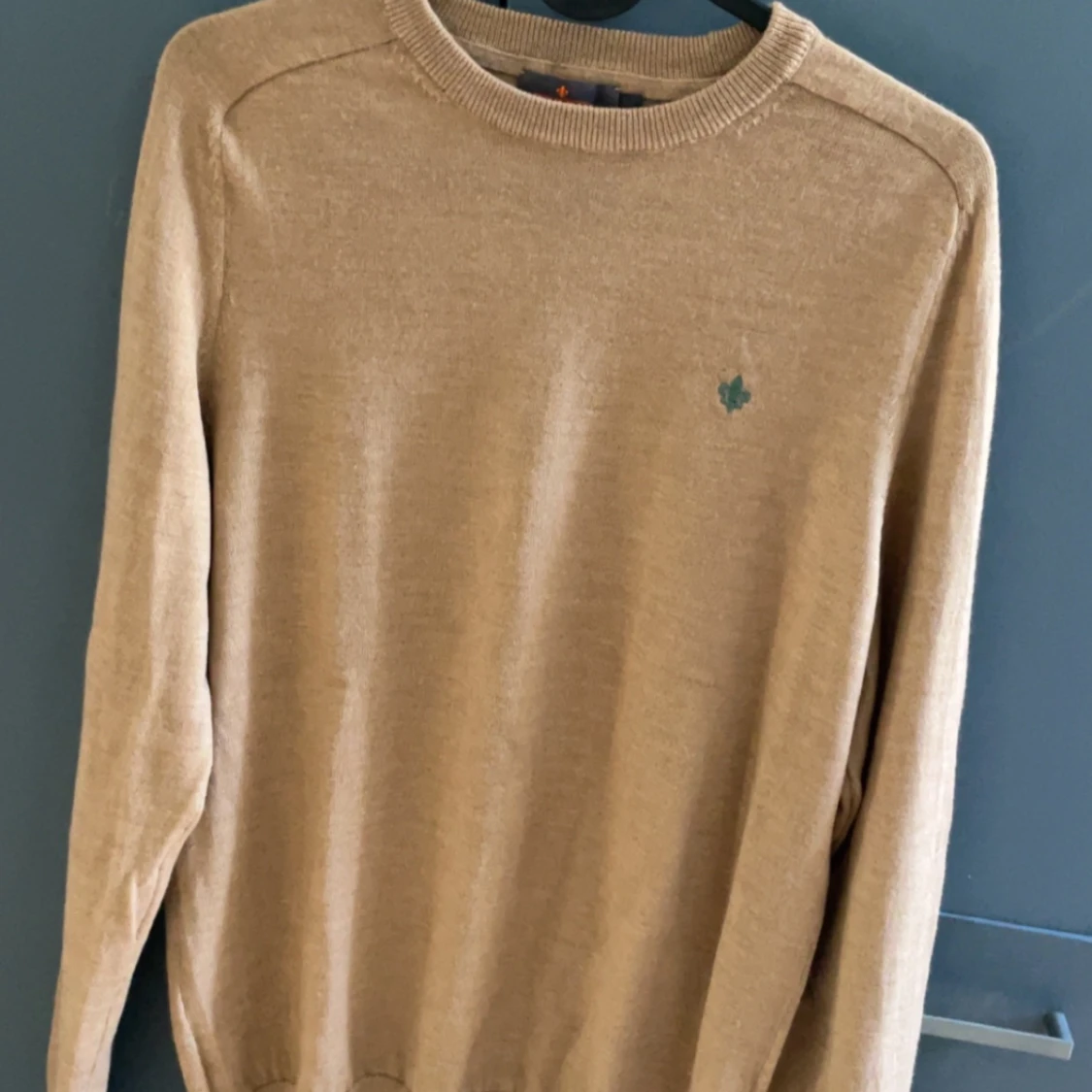 100% merino ull crewneck 