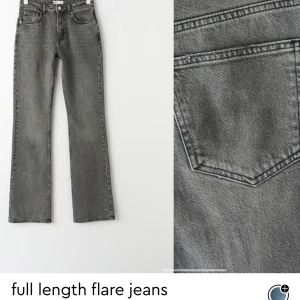 gråa jeans - Säljer ett par oanvända gråa jeans ifrån ginatricot, storlek 38🌸köpte dom för 499kr men de passar tyvärr inte mig. Skriv för fler bilder eller andra funderingar🫶🏼 köparen står för frakt.