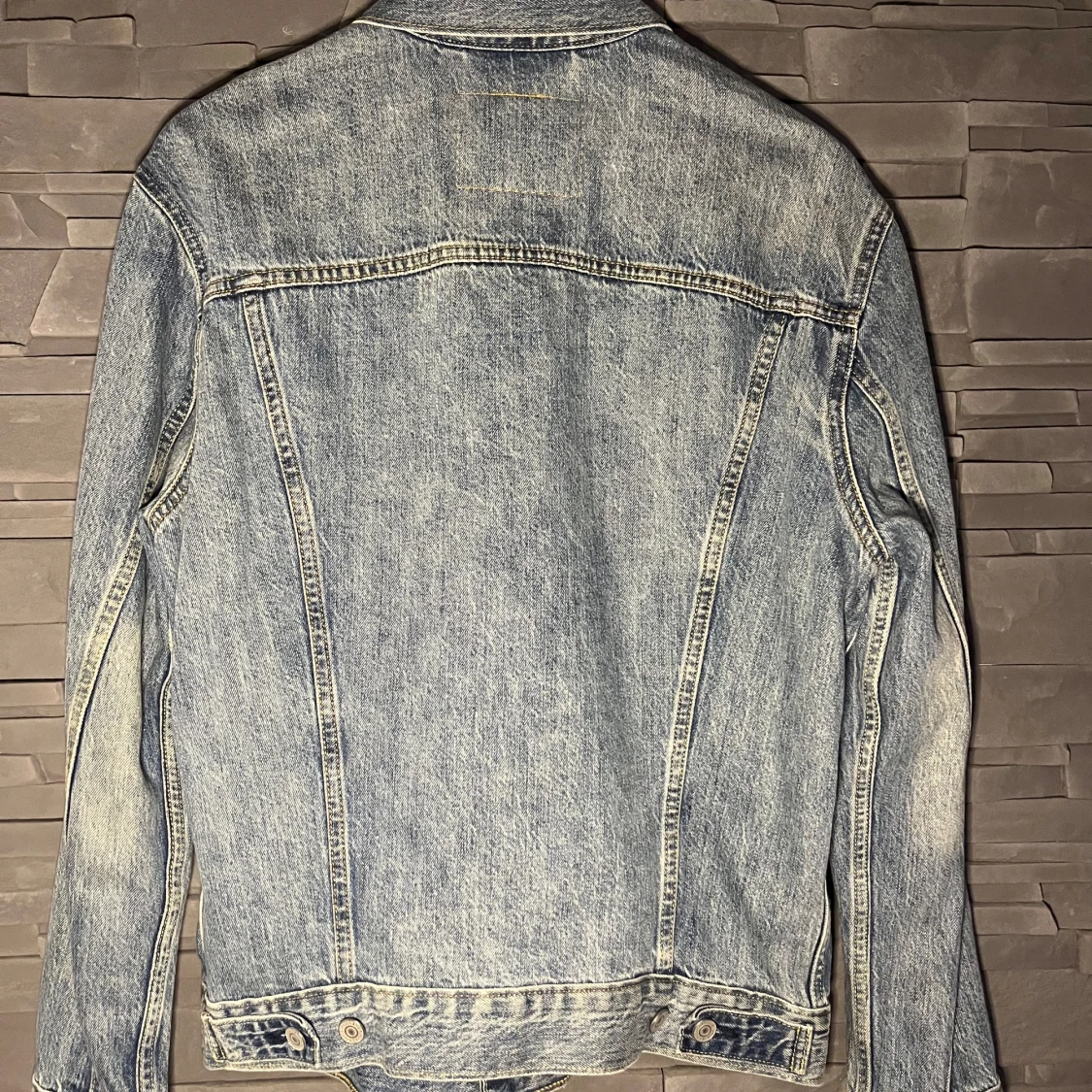 Blå jeansjacka - 90