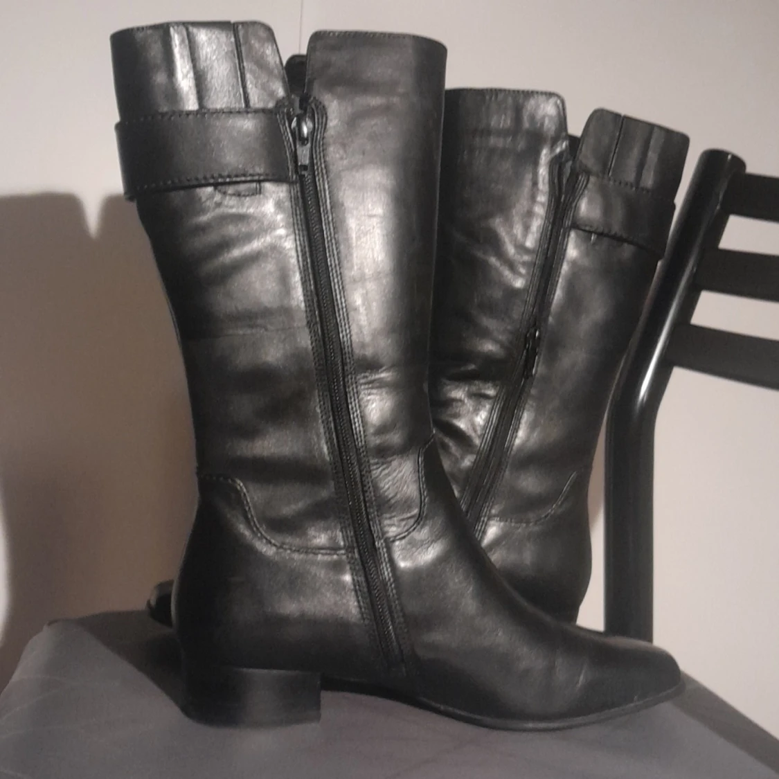 Dam boots med zip - 91