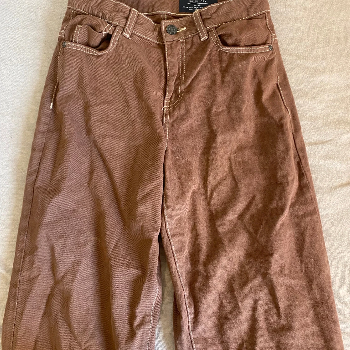 Baggy bruna jeans - 90