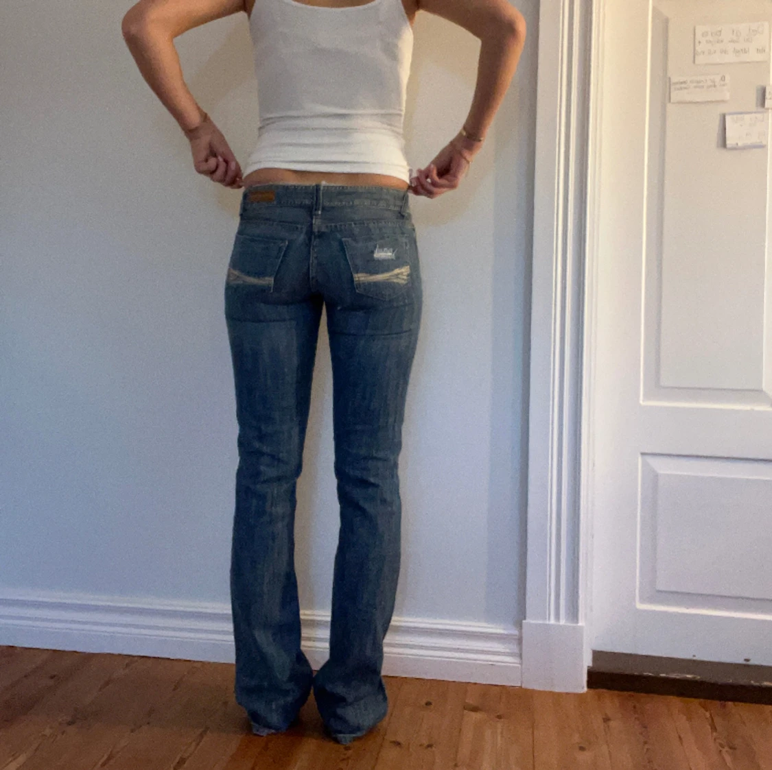 Lågmidjade jeans  - 90