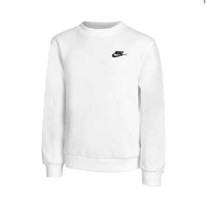 Vit Nike sweatshirt i barnstorlek men passar en xs-s, inga defekter.
