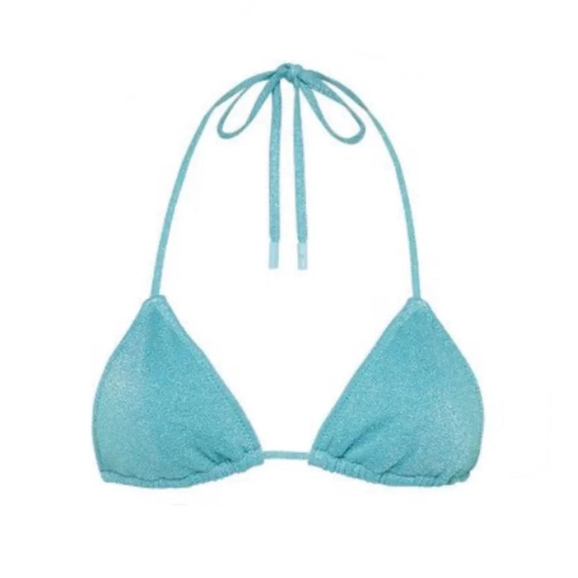 blåglittrig bikini💘