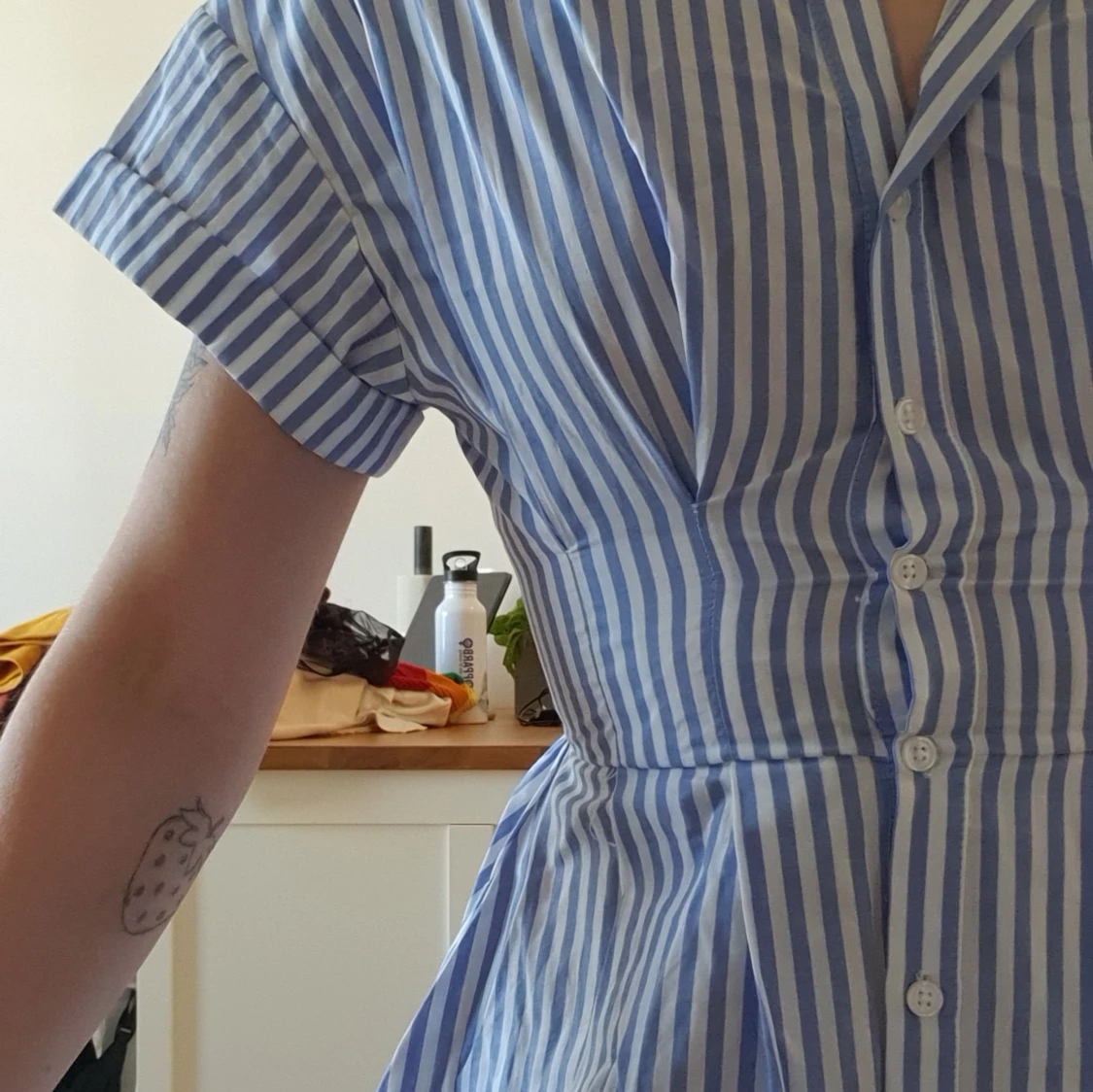 Randig klänning - 91