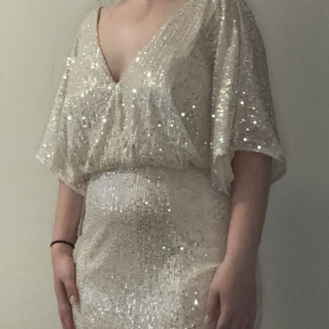 paljett balklänning  - 90