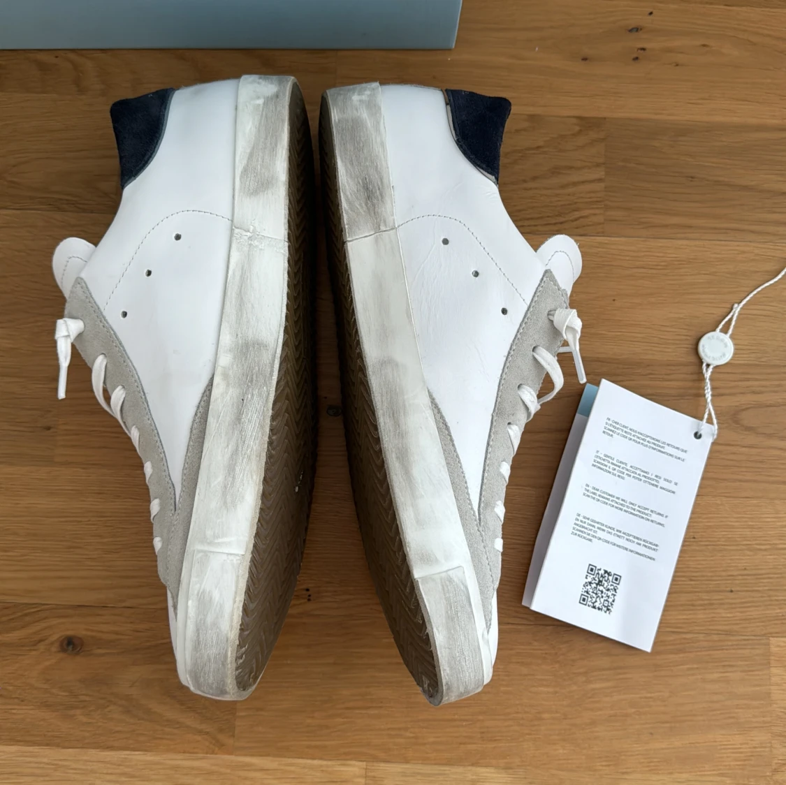 Blå/vita Philippe Modells - 90