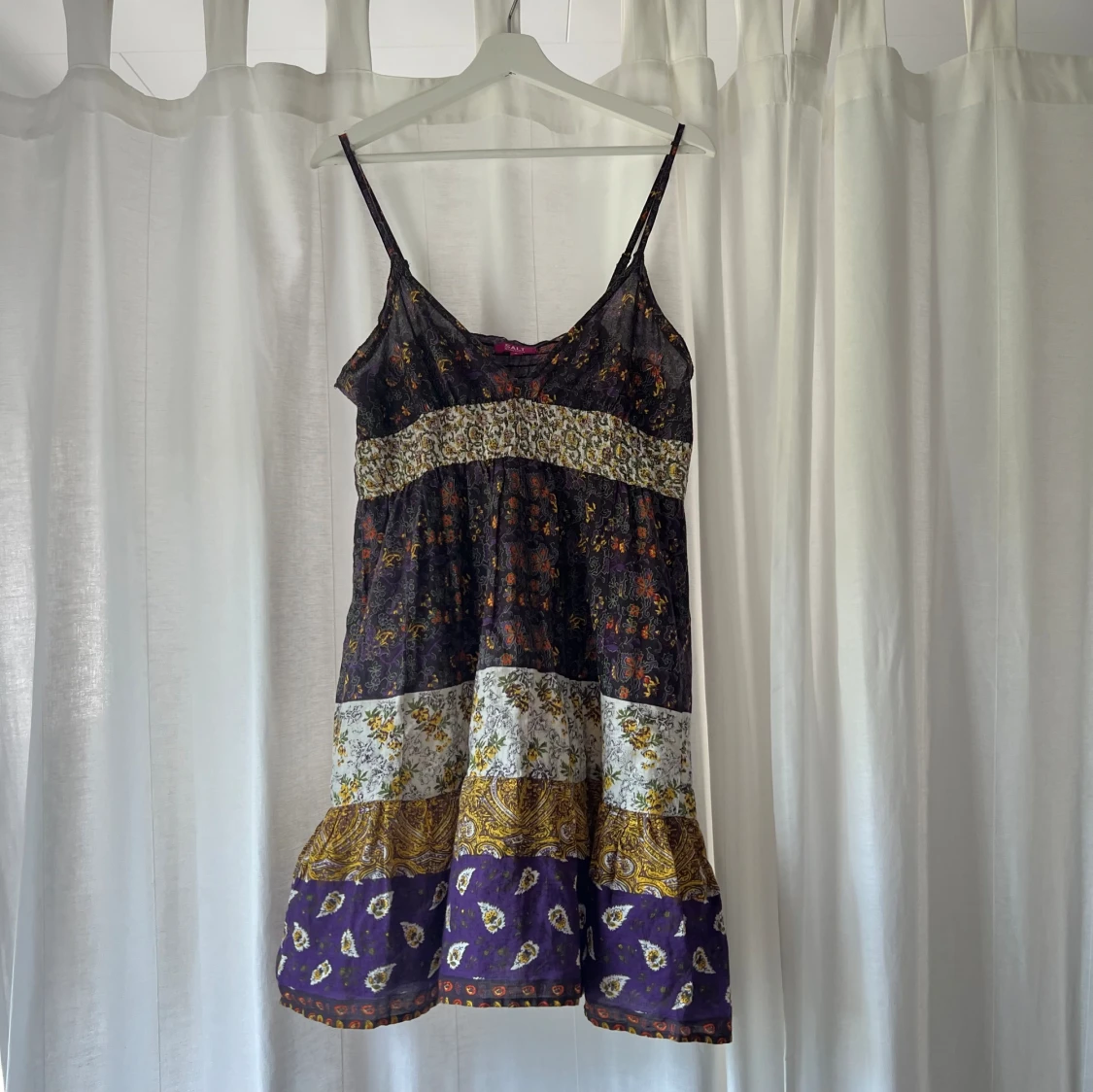 Mönstrad klänning - 91