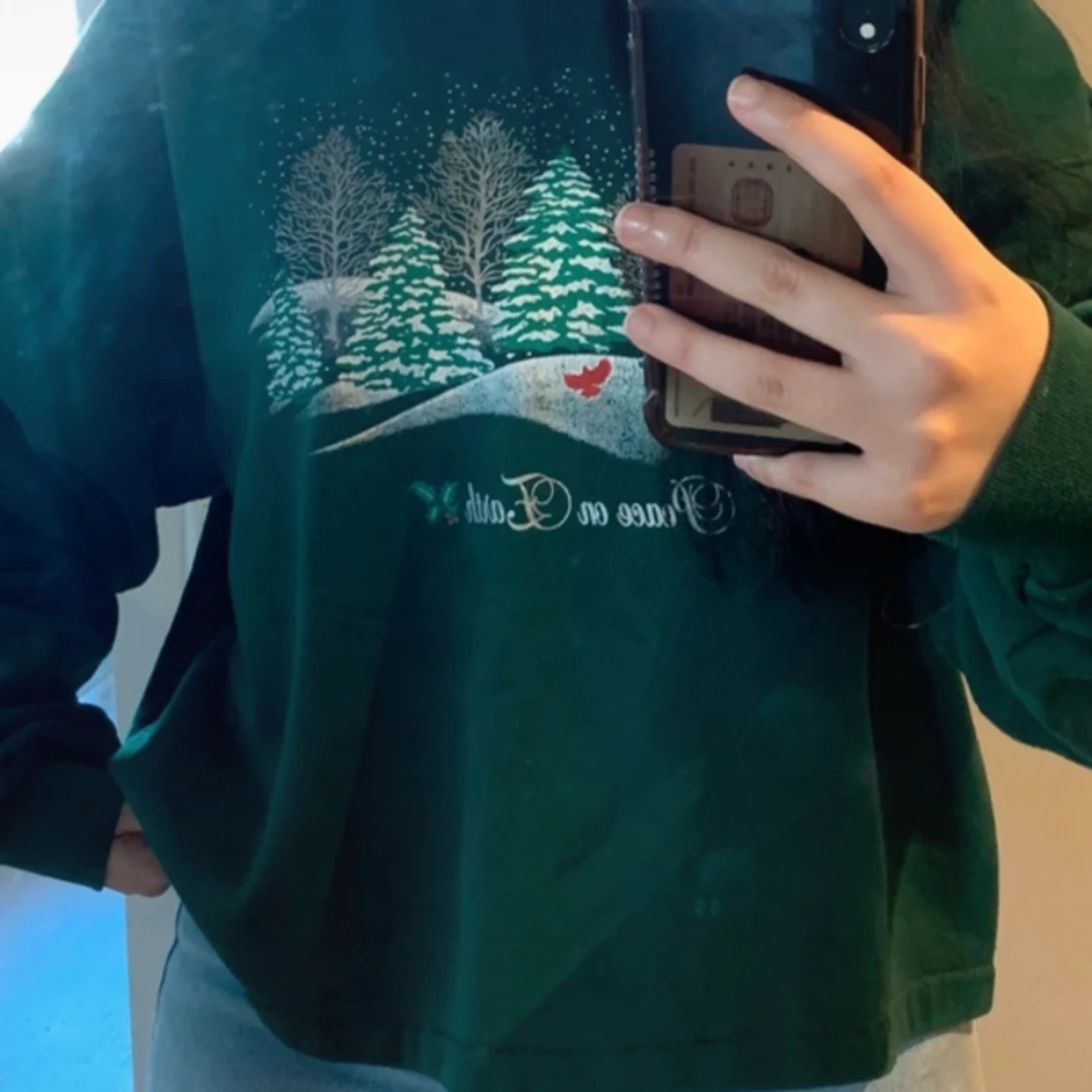 Peace on earth tröja  - 90