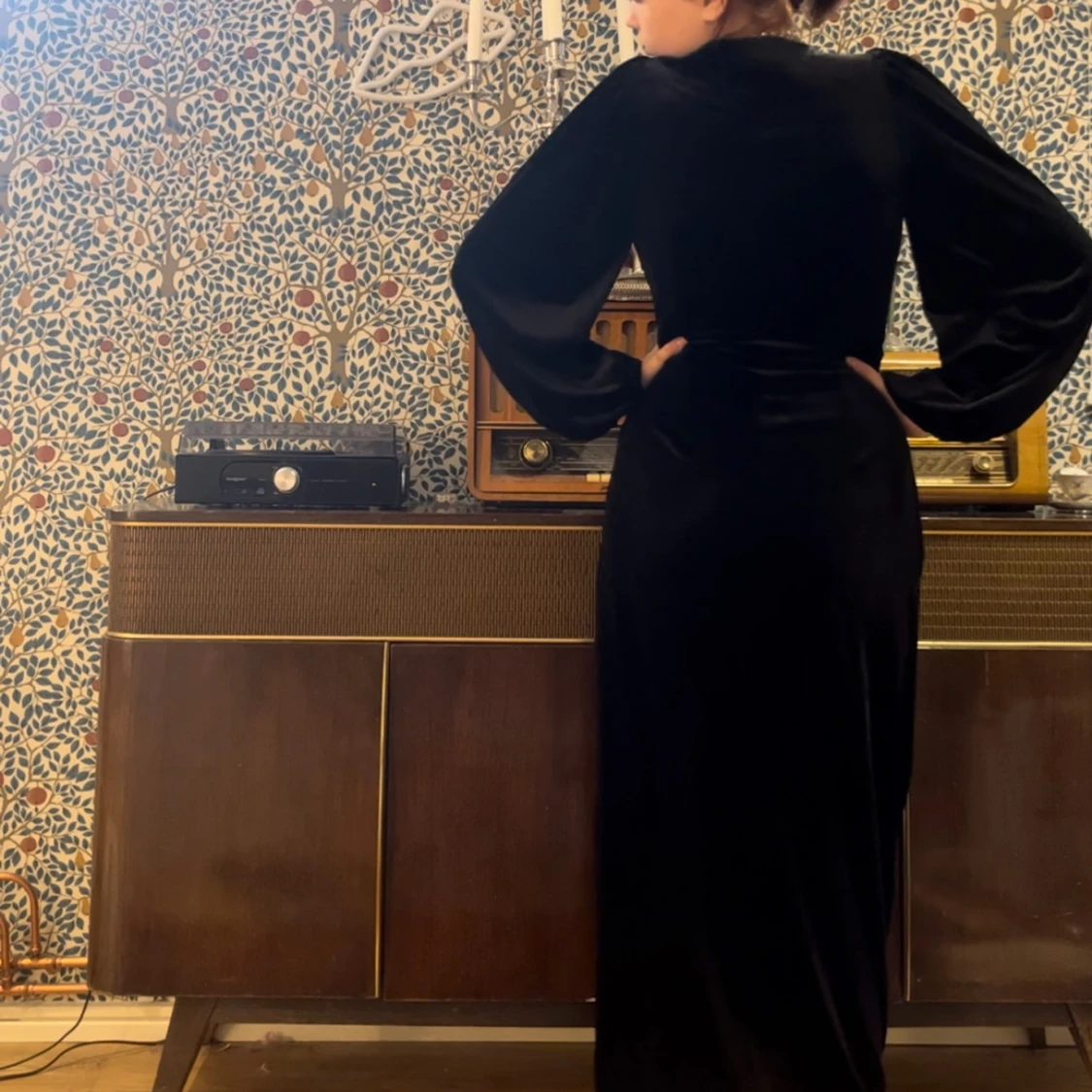 Svart klänning - 92