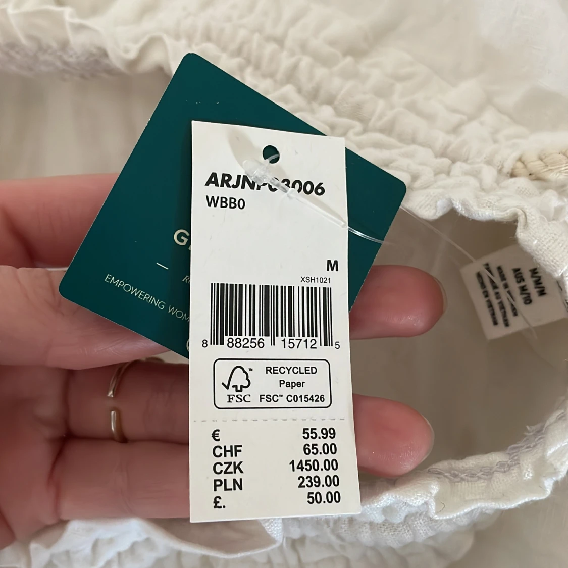 Snygga vita linnebyxor - 93