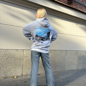 ARRAY ljusgrå S - RABBAT PÅ 30%!!! En ljusgrå Array hoodie i storlek S 🩶🩶
