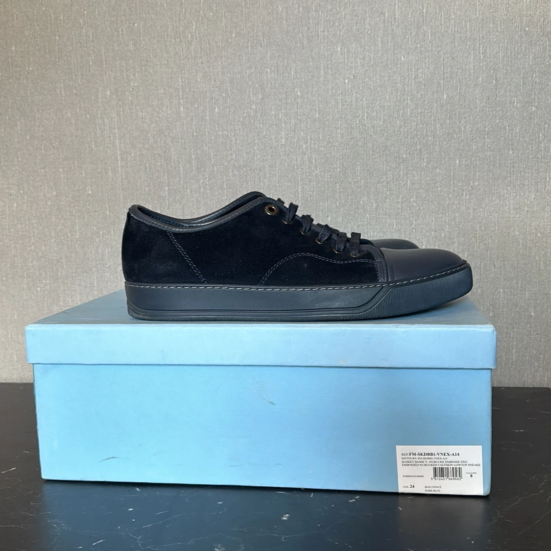 Mörkblåa Lanvin Skor - 90