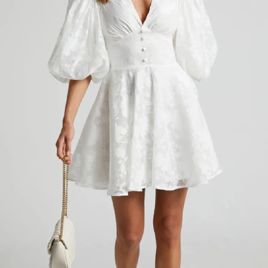 Vit klänning från show po