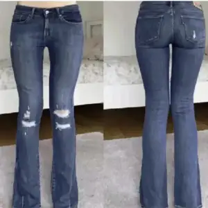 Jättefina lågmidjade jeans från Levis. Vet ej storlek men ungefär xs/s. Kan mäta💕lånade bilder