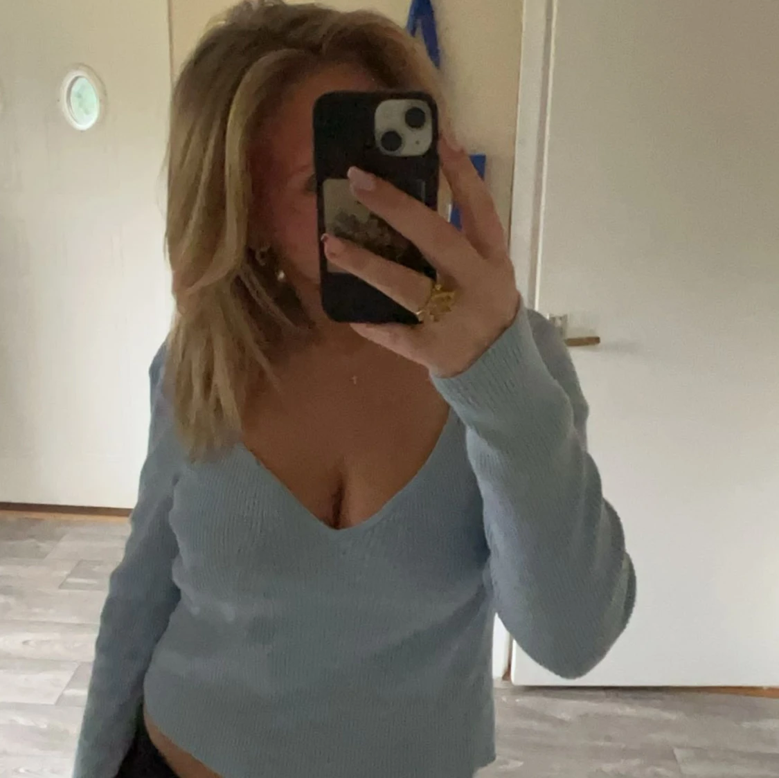 Fin blå tröja💙 - 90