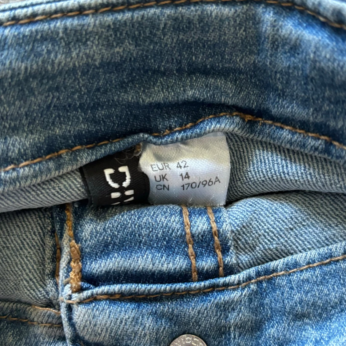 Denim miniklänning  - 91