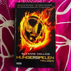 Hungerspelen🔥🐦‍⬛🏹 - Hungerspelen är en spännande och dystopisk bokserie skriven av Suzanne Collins. Den utspelar sig i en framtid där landet Panem styrs av en auktoritär regim. Boken följer huvudpersonen Katniss Everdeen som tvingas delta i de årliga Hungerspelen🏹🐦‍⬛🔥