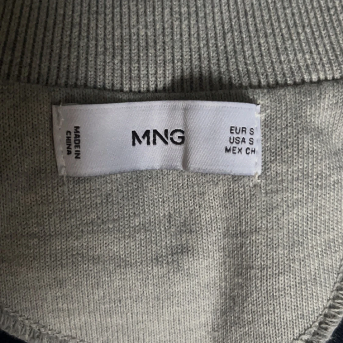 Mango zipped cardigan, blå - 91