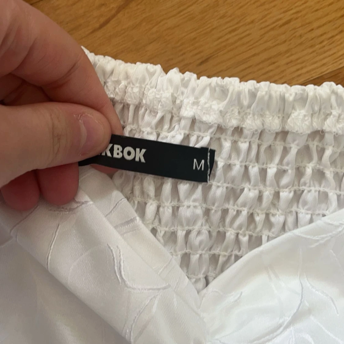 vit blus från bik bok💕 - 91