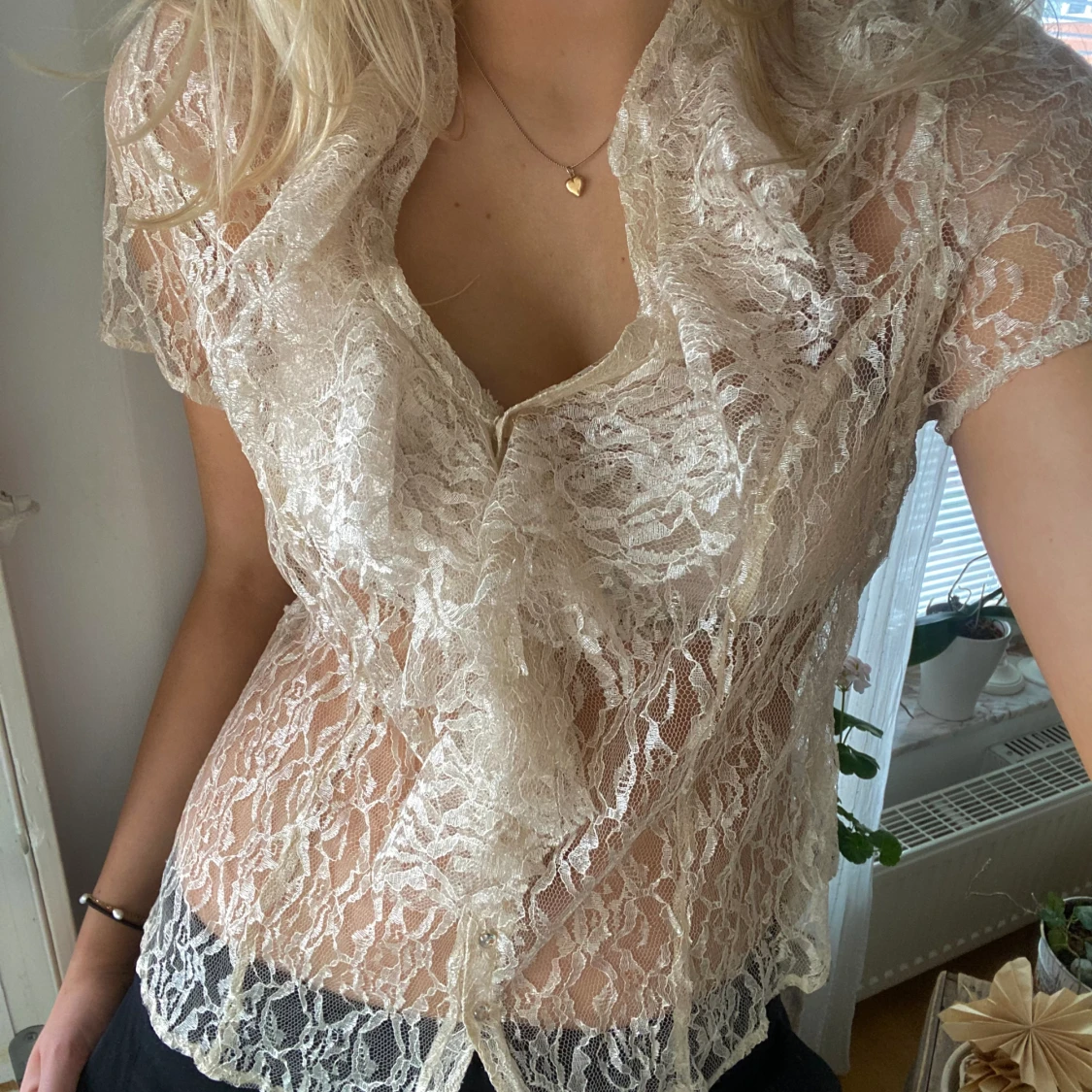 Spetstopp med volang - 91