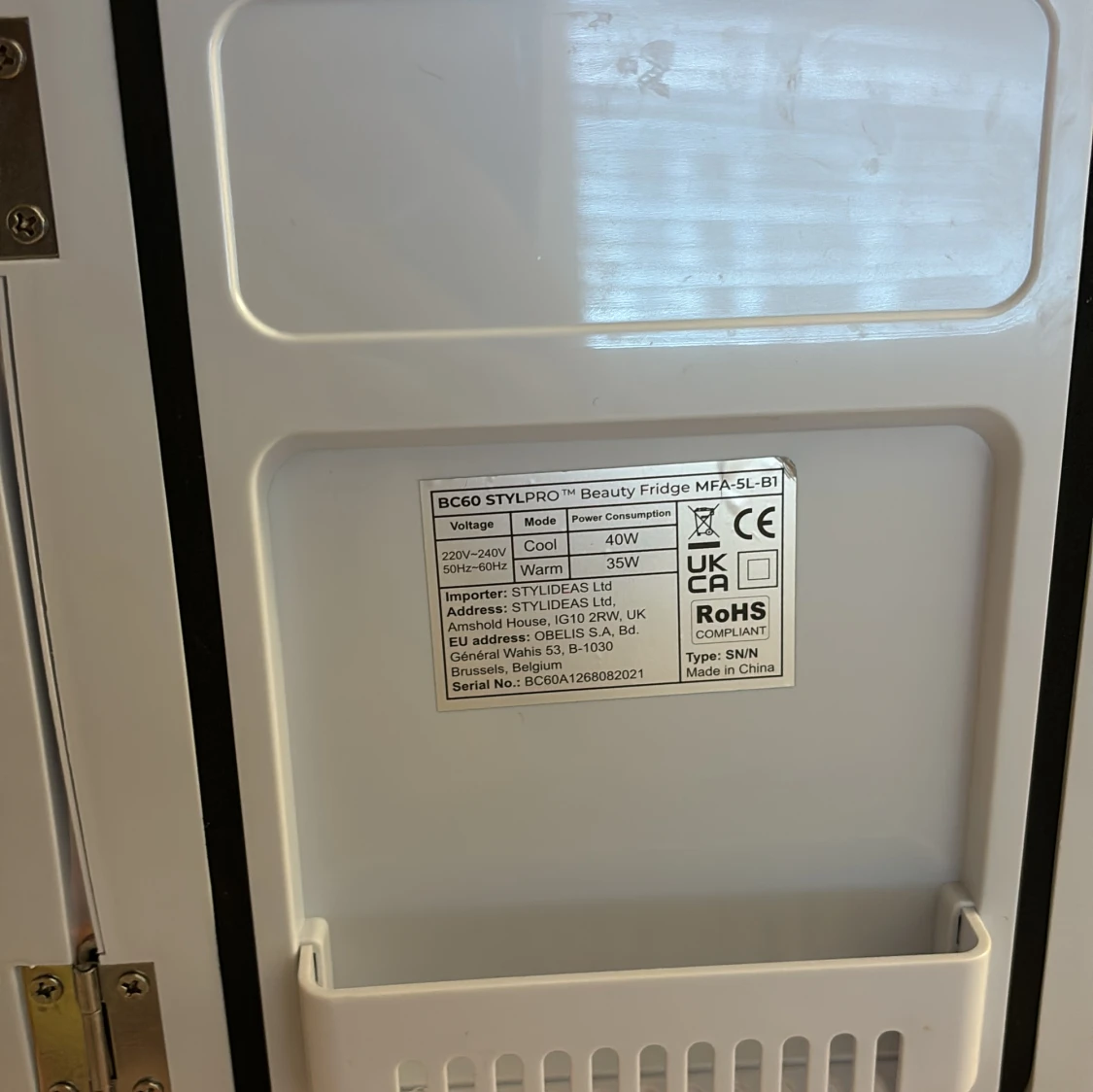 Stylpro mini fridge  - 93