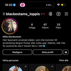 Har lagt ut massa nytt på min instagram kolla in de - Kolla in insta