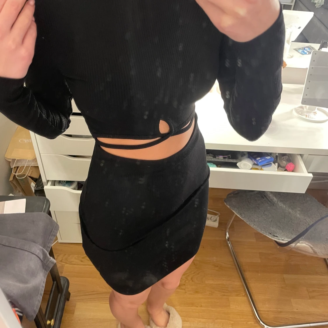 Svart klänning  - 91